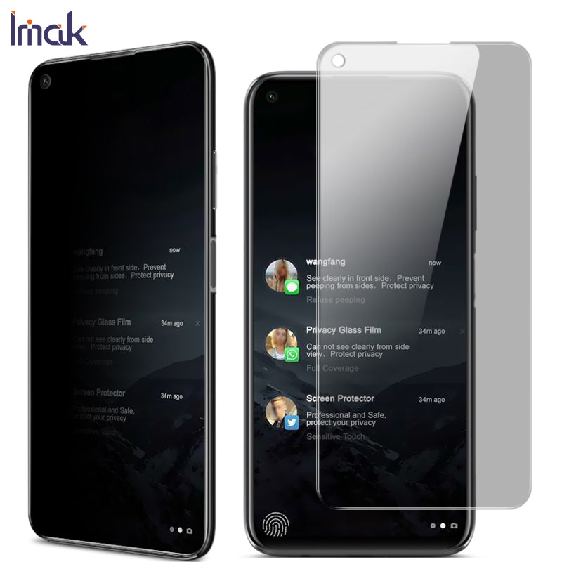 IMAK Privacy Anti-peep skærmbeskytter i hærdet glas til Huawei P40 lite nova 6 SE Nova 7i IMAK Privacy Anti-peep skærmbeskytter i hærdet glas til Huawei P40 lite nova 6 SE Nova 7i